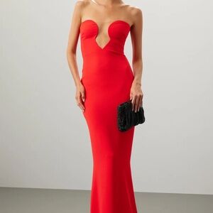 Nookie strapless minx dress